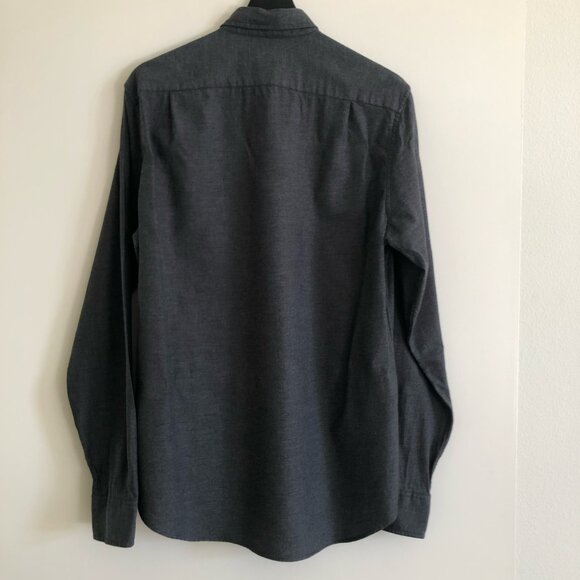 J. Crew Gray Shirt, Medium Tall - Picture 2 of 9